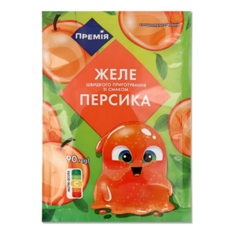 Желе «Премія»® зі смаком персика (90г)