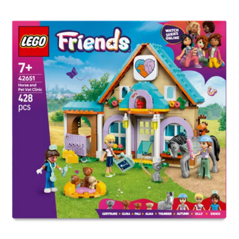 Конструктор LEGO Friends Ветеринарна клініка 42651