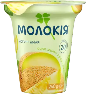 Йогурт Молокія Диня 2% 240 г