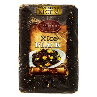 Рис чорний World's Rice, 500 г