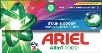Гель-капсули Ariel Pods All-in-1 Color 30 шт