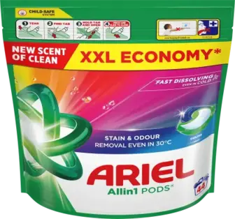 Гель-капсули Ariel Pods All-in-1 Color для кольорового 44 шт
