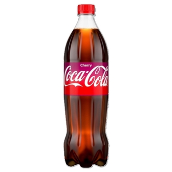 Напій 1л Coca-Cola CHERRY безалкoгoльний сильнoгазoваний ПЕТ 