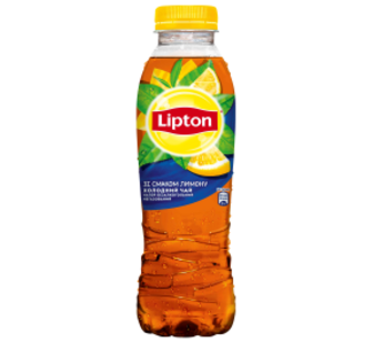 Напій Lipton Хол.чорн.чай зі смак.лимону 0,5л ПЕТ