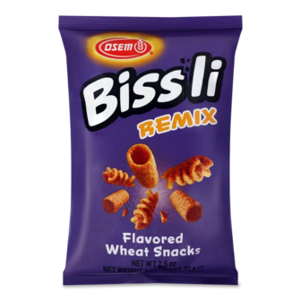 Суміш снеків Bissli Remix пшеничні (70г)