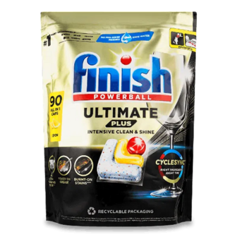 Капсули для ПММ Finish Ultimate Plus All in1 Lemon (90шт)