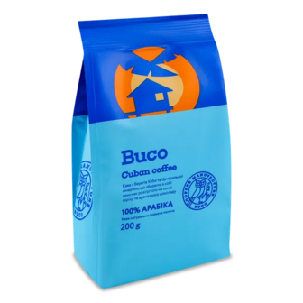 Кава мелена Buco Рецепт Куби натуральна смажена (200г)