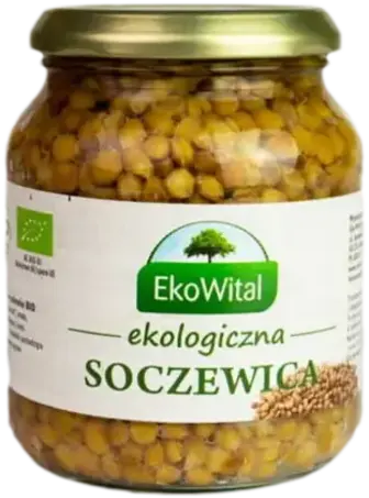 Квасоля EkoWital біла органічна консервована 360 г