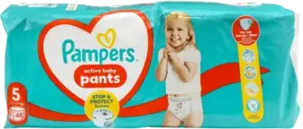 Підгузки-трусики Pampers Pants розмір 5 Junior (11-17 кг) 48 шт