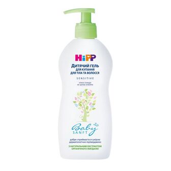 Дитячий гель для купання для тіла і волосся HiPP Babysanft 400 мл