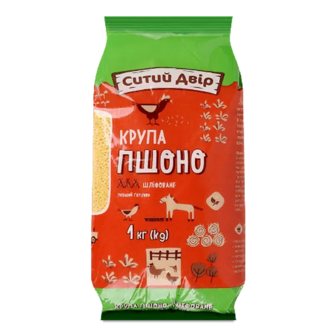 Крупа пшоно Ситий двір шліфоване (1кг) (1кг)