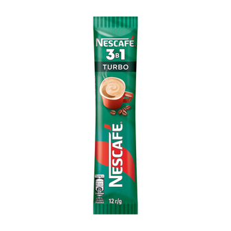 Напій кавовий 12 г Nescafe Turbo розчинний 3в1 м/у 