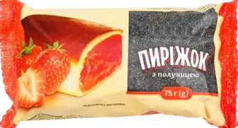 Пиріжок Varto з полуничною начинкою 75 г