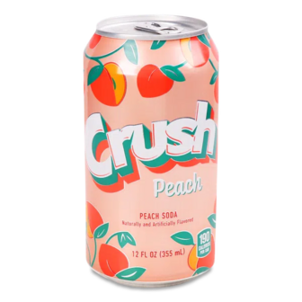 Напій Crush Peach безалкогольний газований з/б (0,355л)