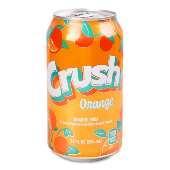 Напій Crush Orange безалкогольний газований з/б (0,355л)