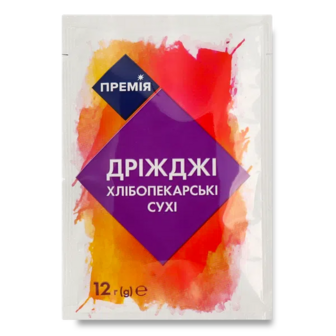 Дріжджі «Премія»® хлібопекарські сухі (12г)