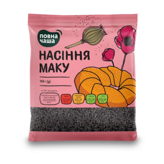 Насіння маку «Повна Чаша»® (150г)