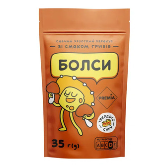Кульки сирні PREMIA Болси гриби