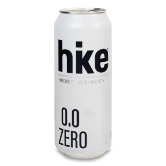 Пиво спеціальне Hike Zero 0.0 світле безалкогольне з/б (0,5л)