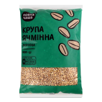 Крупа «Повна Чаша»® перлова (900г)