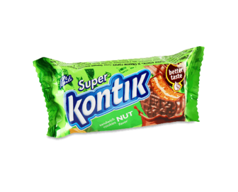 Печиво Konti Super Kontik зі смаком горіху (90г)