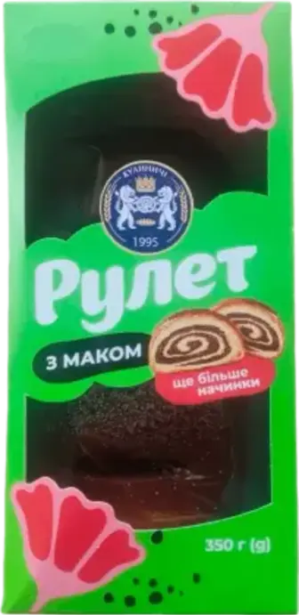 Булка Кулиничі Маковик 300 г
