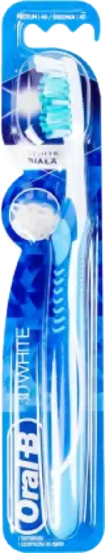 Щітка зубна Oral-B White 3D White medium 1 шт