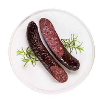 Класична кров'яна ковбаса на дровах (100г)