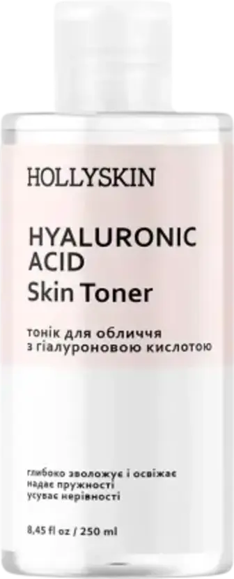Тонік Hollyskin Hyaluronic Acid Skin для обличчя 250 мл
