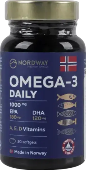 OMEGA-3 Nordway Daily 1000 мг №30