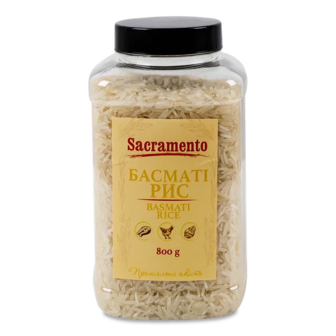 Рис Sacramento Басматі шліфований (800г)