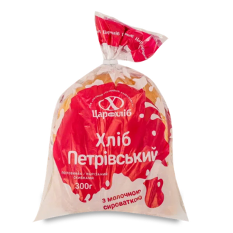 Хліб Цар-Хліб Петрівський з молочною сироваткою нарізаний