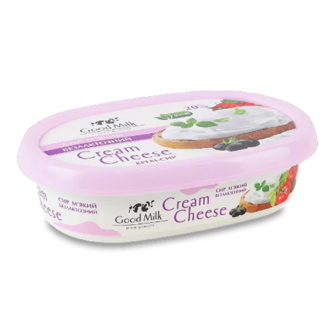 Крем-сир Good milk безлактозний 20% (135г)