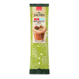 Напій кавовий Jacobs 3в1 Капучино смак дубай шокол (19,5г)