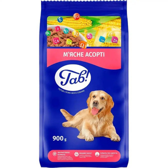 Корм сухий для собак Гав! м'ясне асорті 0.9 кг (4820269142916)