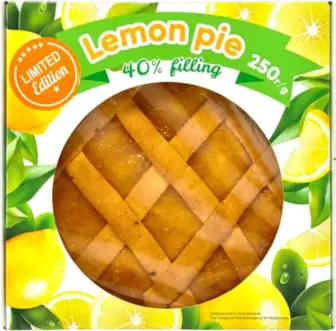 Пиріг пісочний Varto Lemon Pie 250 г