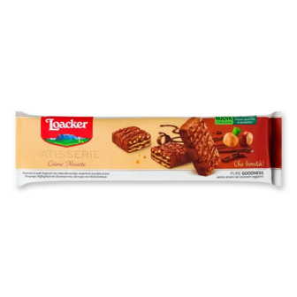 Вафлі Loacker Patisserie Creme Noisette (100г)