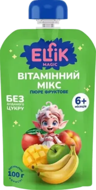 Пюре Elfik Magic ягідний мікс 100 г