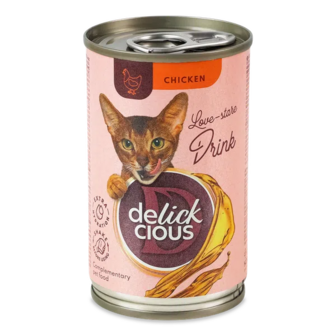 Корм для котів Delickcious напій з куркою (140г)
