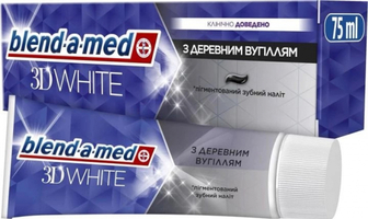 Зубна паста Blend-a-Med 3D White З деревним вугіллям 75мл
