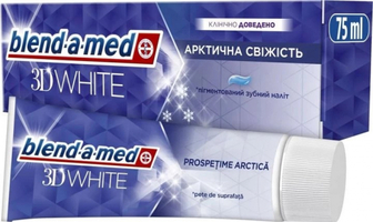 Зубна паста Blend-a-med 3D White Арктична свіжість 75мл