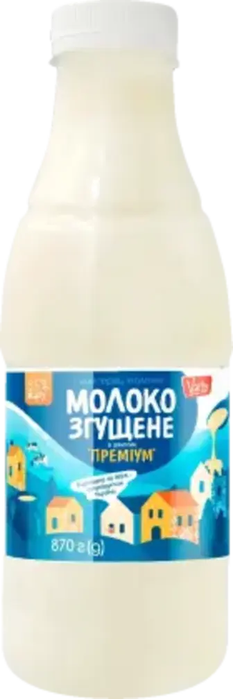 Молоко згущене Varto Преміум незбиране з цукром 8.5% 870 г