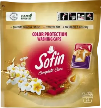 Капсули для прання Sofin Complete Care Color Protection 24 шт
