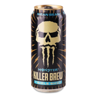 Напій енергетичний Monster Killer Brew Mean Bean газований з/б (0,443л)