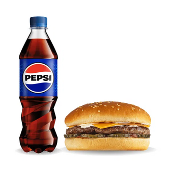 Разом смакує «Чізбургер та Pepsi»