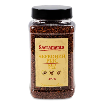 Рис Sacramento червоний лущений