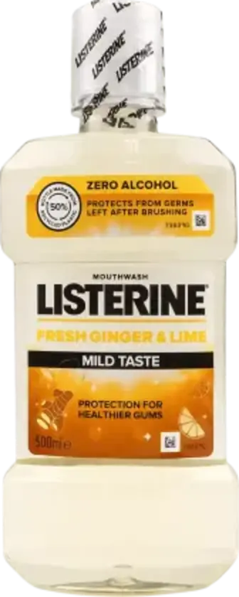 Ополіскувач Listerine Expert Імбир та Лайм для ротової порожнини 500 мл