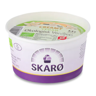 Морозиво Skaro кремове Ваніль веган (90г)