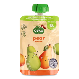 Пюре Ovko грушеве (90г)