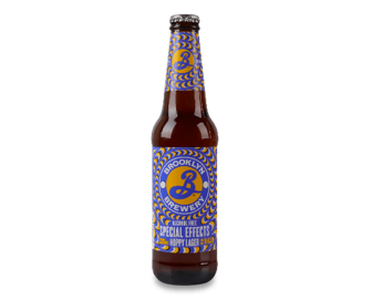 Пиво Brooklyn Brewery Special Effect Hoppy Lager світле безалкогольне (0,33л)